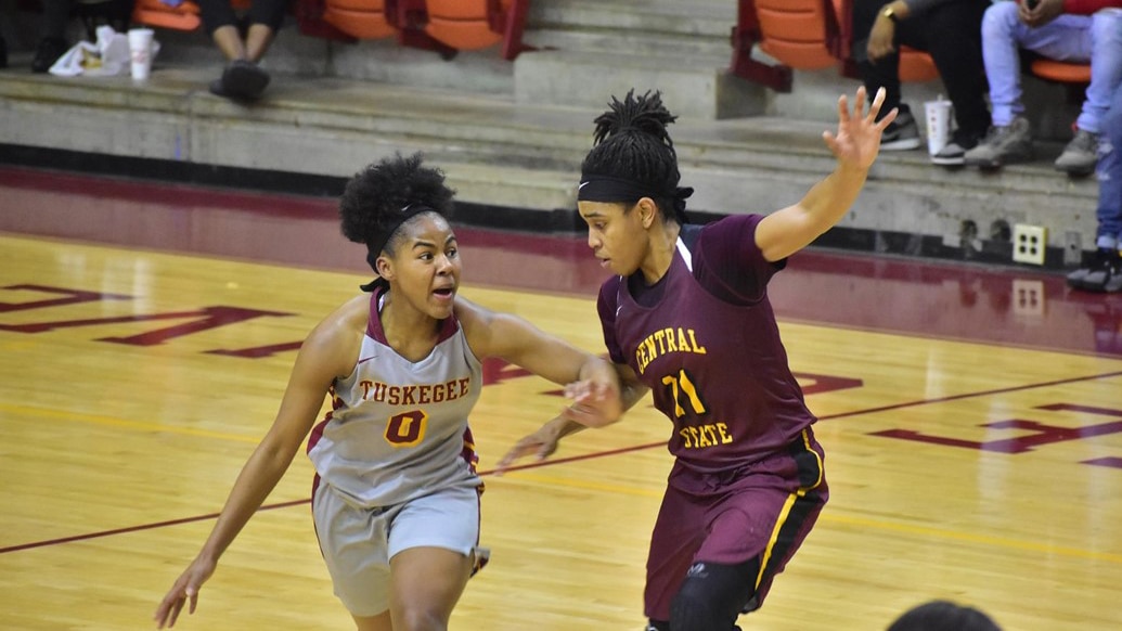 Tuskegee upset DI Georgia State behind India Blakely's big night. 