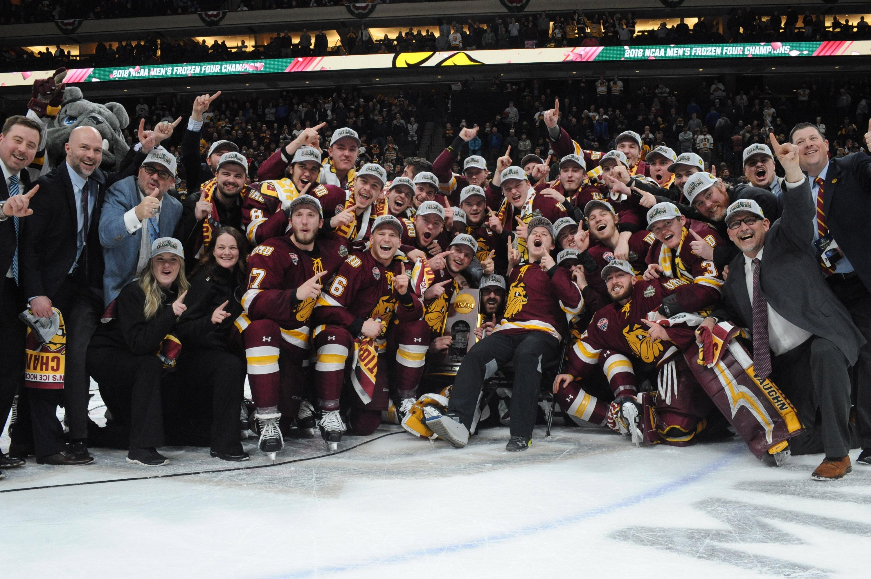 Minnesota Duluth wins the 2018 NCAA title.