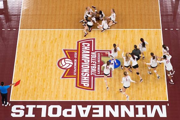 stanford wins volleyball champ