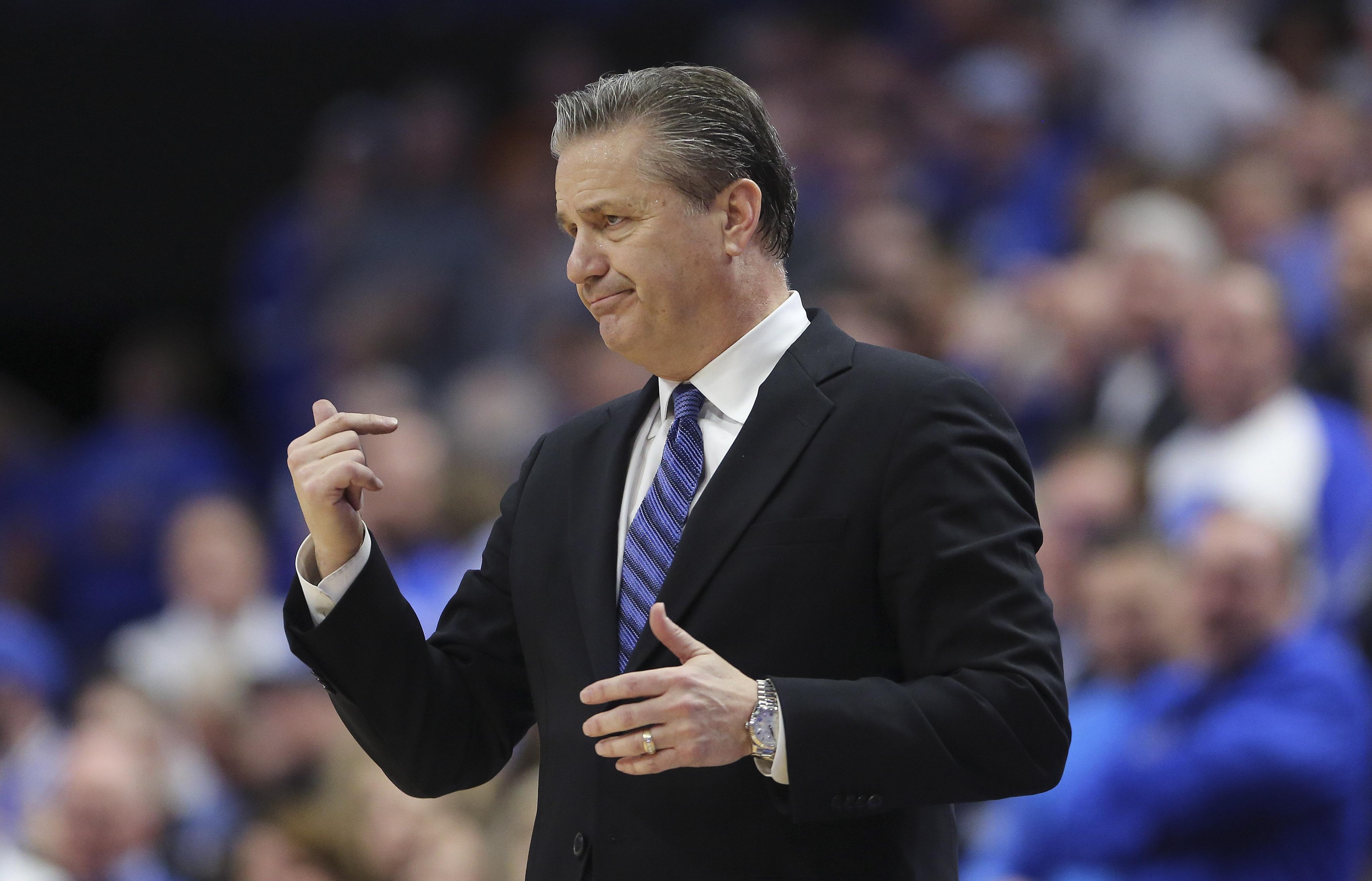 Kentucky's John Calipari.