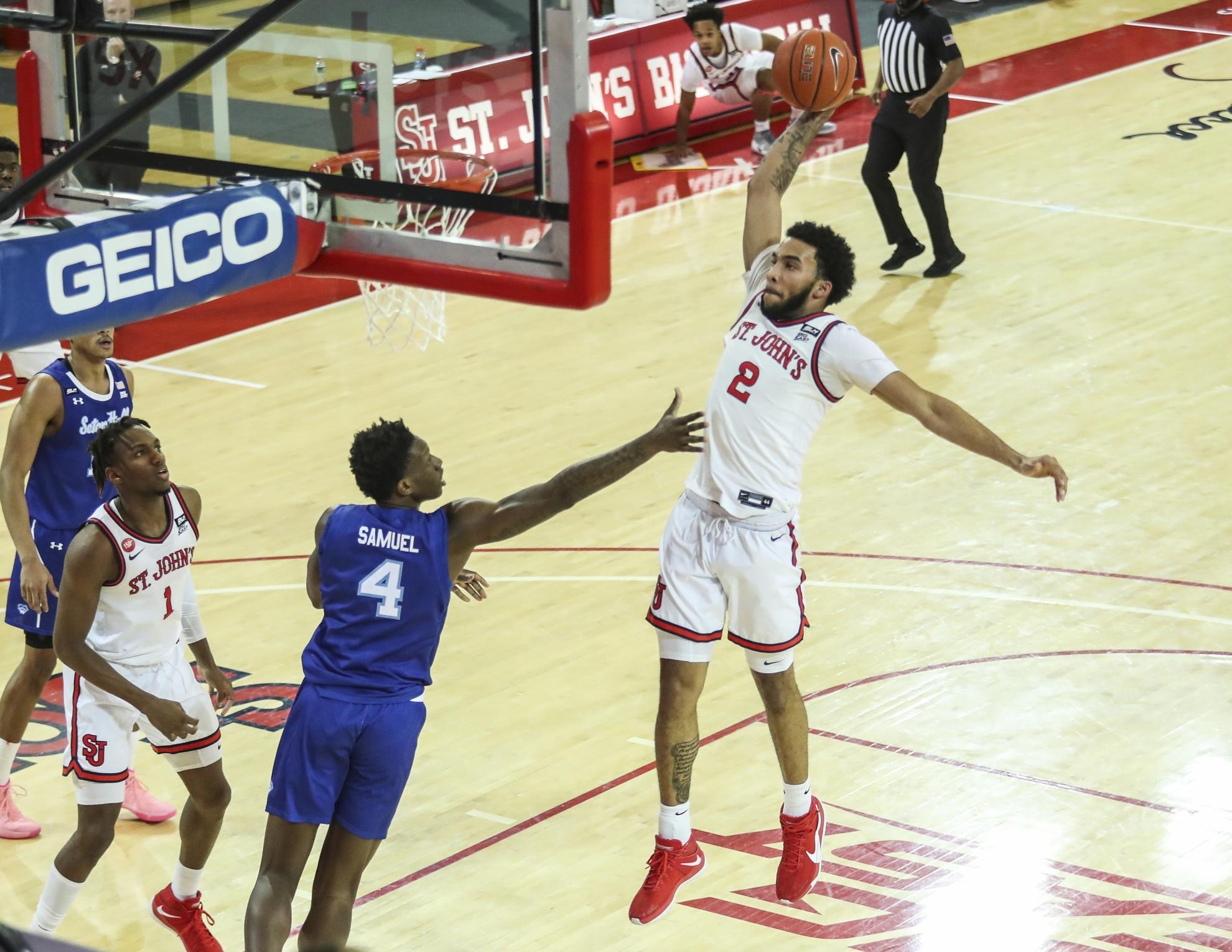 Julian Champagnie of St. John's