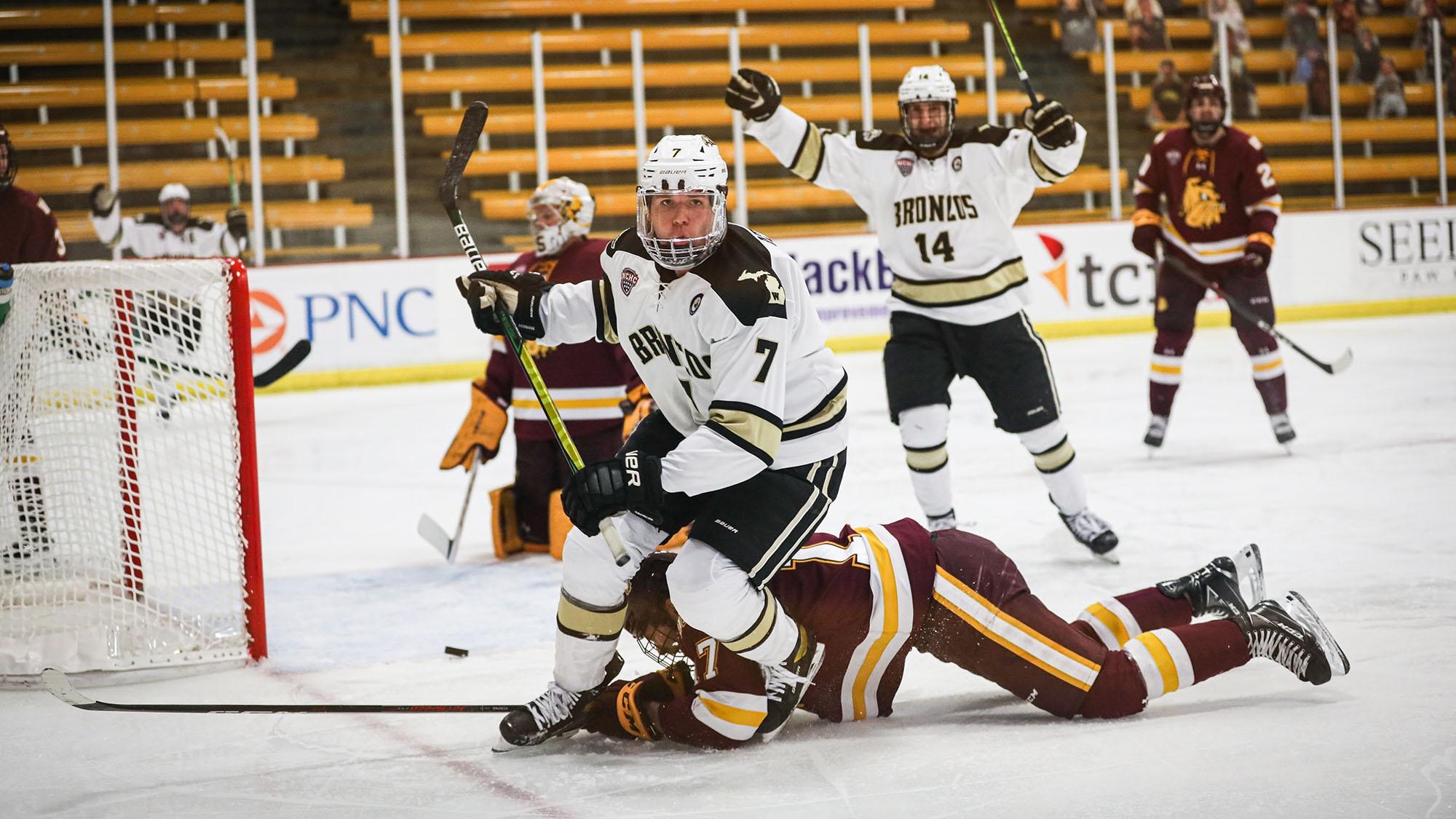 Ronnie Attard was one of the best defensemen of the first half. 