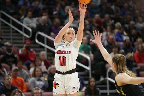 Cardinals Hailey Van Lith shoots
