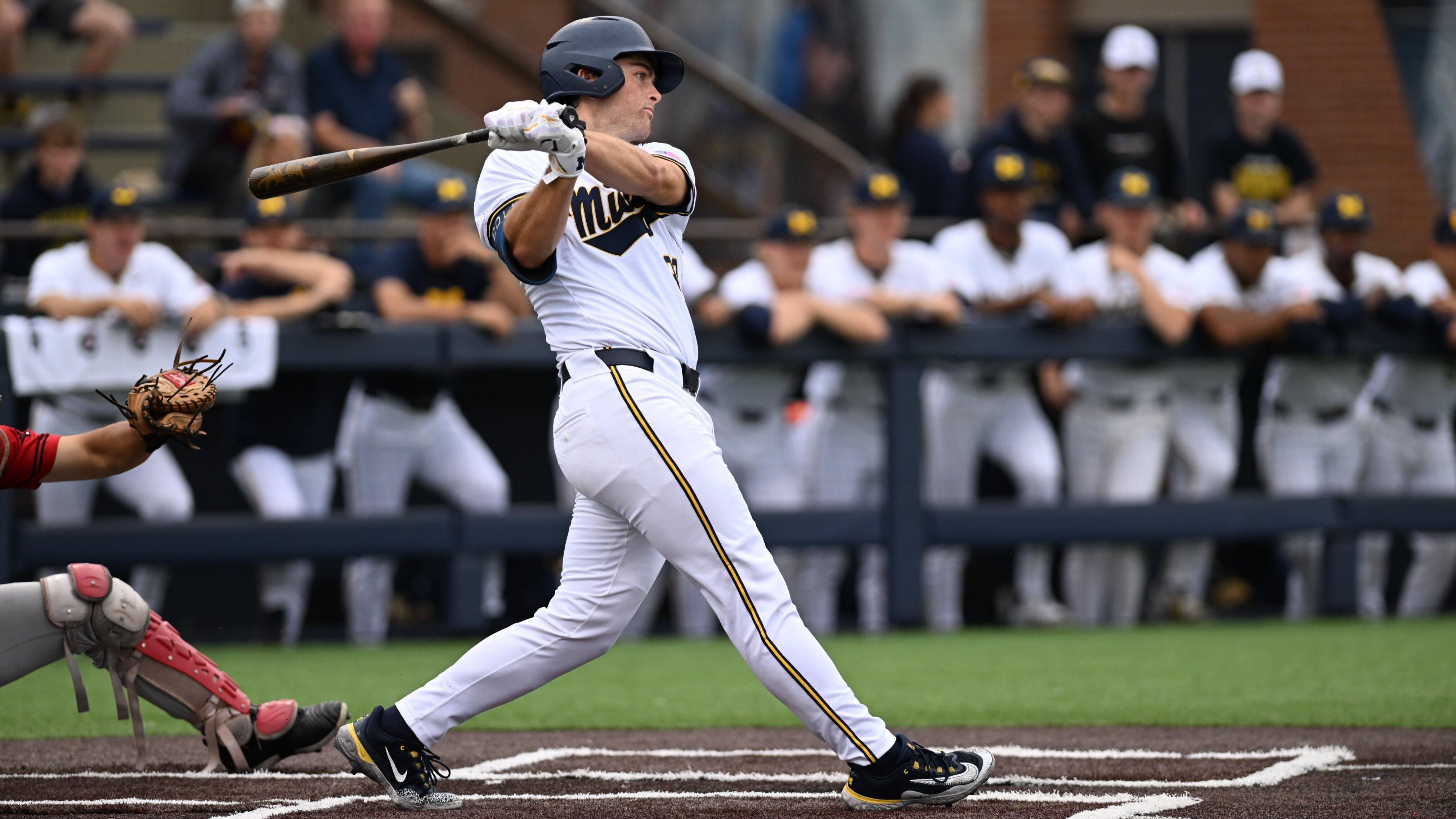 Michigan Baseball Matt Spear