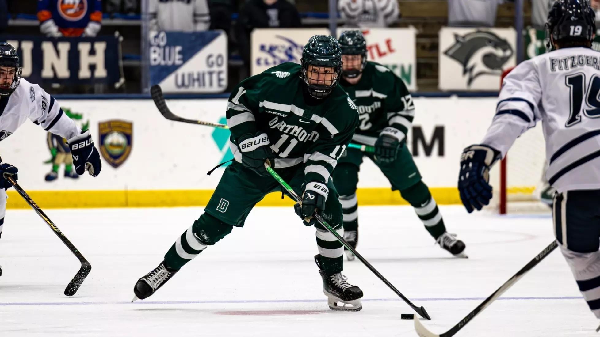 Nathan Morin of Dartmouth men's hockey