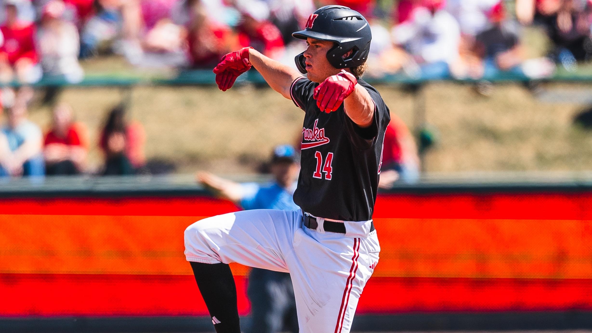 Nebraska baseball's Case Sanderson