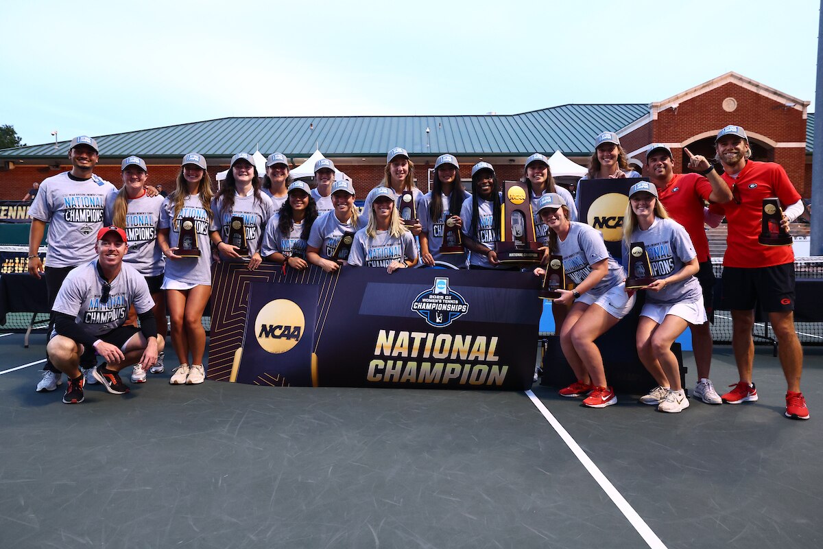 Georgia has won the 2025 NCAA DI women's tennis championship.