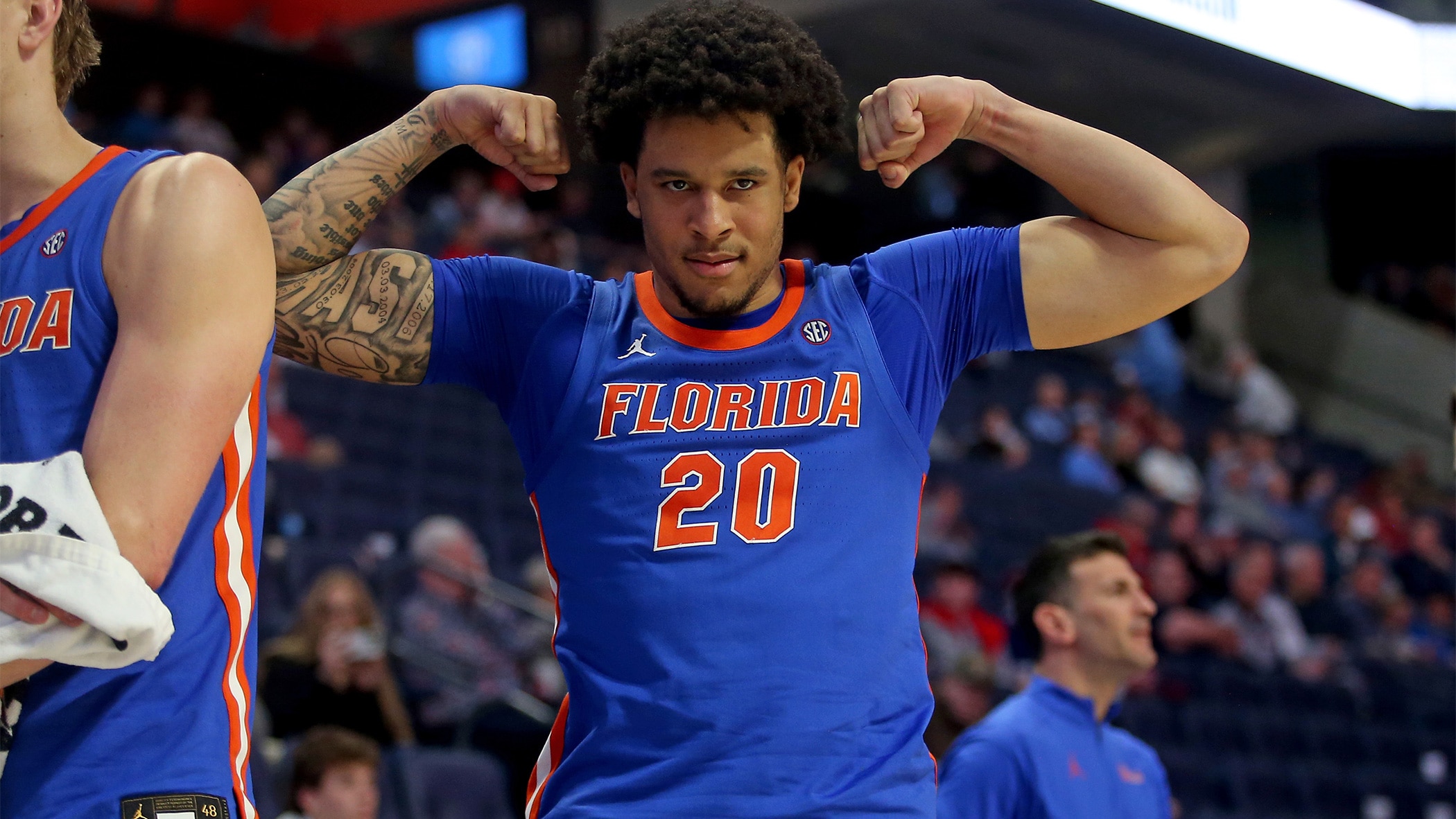 Isaiah Brown of the Florida Gators 