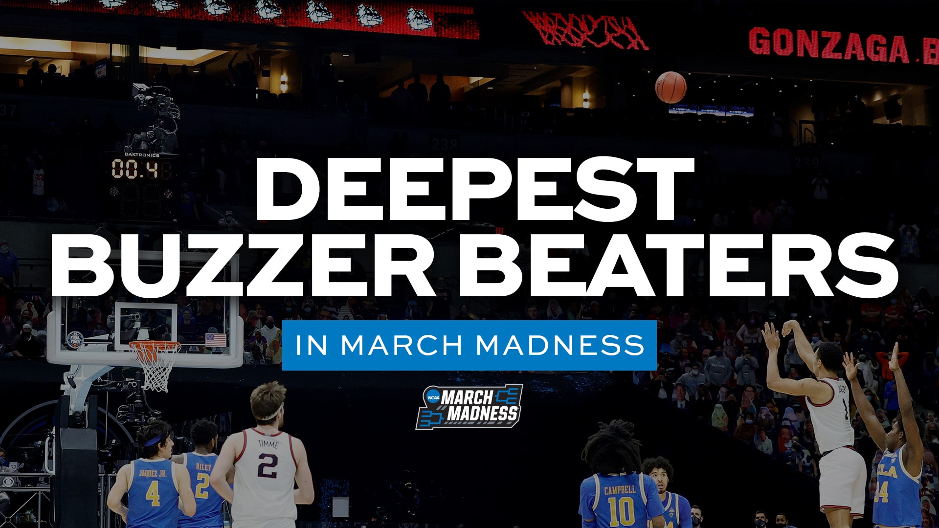 The deepest game-winning buzzer beaters in March Madness history